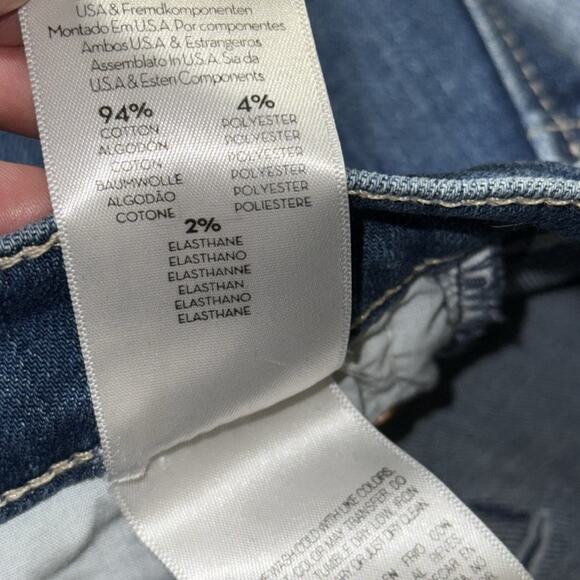 Mother insider crop step fray jeans in I’ve got you size 27. - Picture 9 of 11